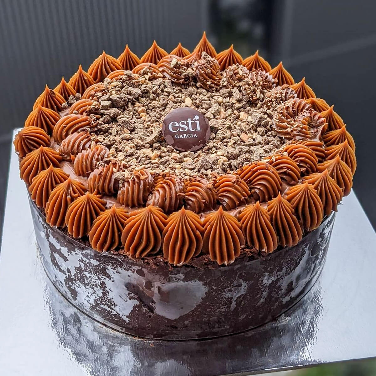 Chocolate and dulce de leche cake in Sydney